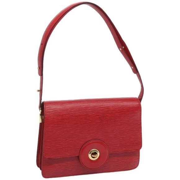 LOUIS VUITTON Epi Free Run Shoulder Bag Red - Picture 1 of 16